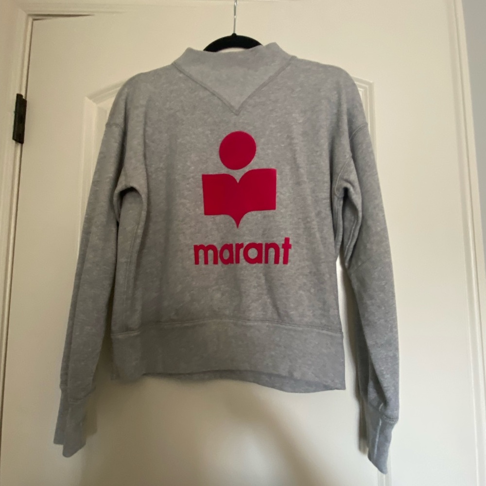 Isabel Marant Moby mock neck sweatshirt